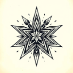 Full-View Star Tattoo