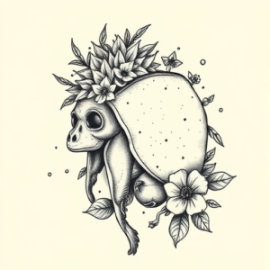 Full-View Taco Tattoo