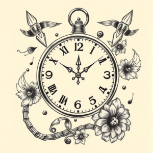 Full-View Time Tattoo