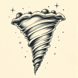 Full-View Tornado Tattoo