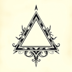 Full-View Triangle Tattoo
