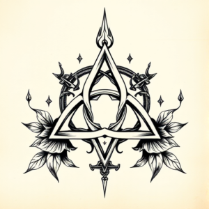Full-View Triquetra Tattoo