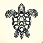 Full-View Turtle Tattoo