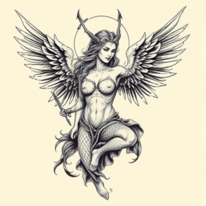 Full-View Valkyrie Tattoo