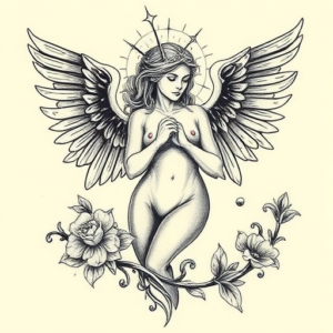 Full-View Virgo Tattoo