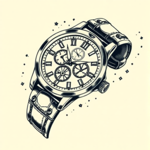 Full-View Watch Tattoo