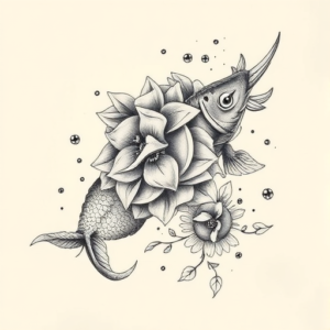 Full-View Water Tattoo