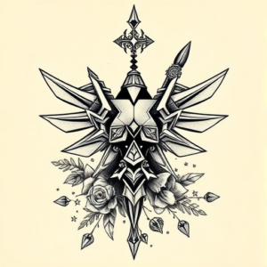 Full-View Zelda Tattoo