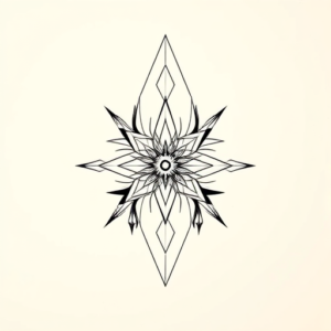 Geometric Anbu Tattoo