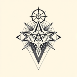 Geometric Apollo Tattoo