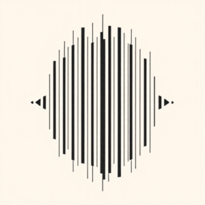 Geometric Barcode Tattoo