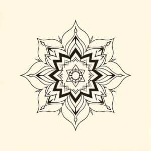 Geometric Chakra Tattoo