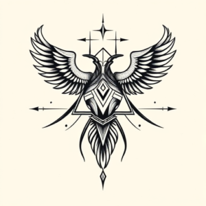 Geometric Incubus Tattoo