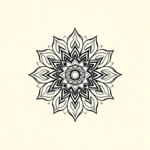 Geometric Mandala Tattoo