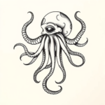 Geometric Medusa Tattoo