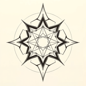 Geometric Orion Tattoo