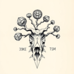 Geometric Sisyphus Tattoo