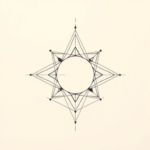 Geometric Space Tattoo