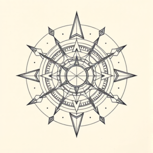 Geometric Universe Tattoo