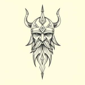 Geometric Viking Tattoo