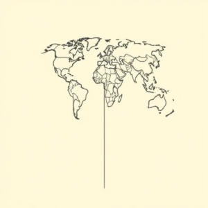 Geometric World Tattoo