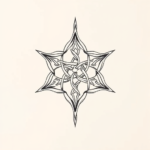 Geometric Yggdrasil Tattoo