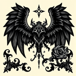 Gothic Atomic Tattoo