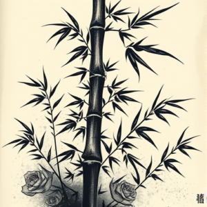 Gothic Bamboo Tattoo