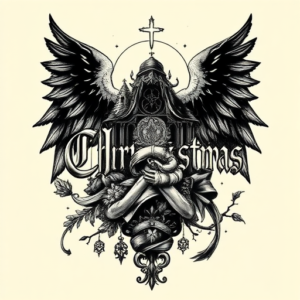 Gothic Christmas Tattoo