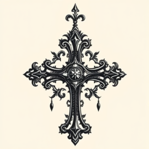 Gothic Cross Tattoo