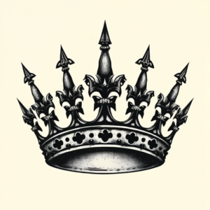 Gothic Crown Tattoo