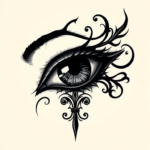 Gothic Eye Tattoo