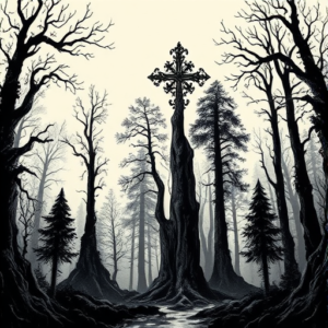 Gothic Forest Tattoo