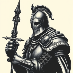 Gothic Knight Tattoo