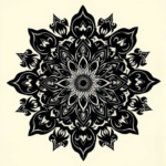 Gothic Mandala Tattoo