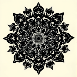 Gothic Mandala Tattoo