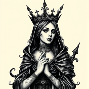 Gothic Queen Tattoo