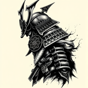 Gothic Samurai Tattoo