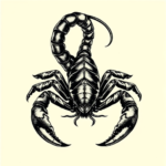 Gothic Scorpion Tattoo