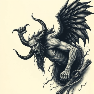 Gothic Sisyphus Tattoo