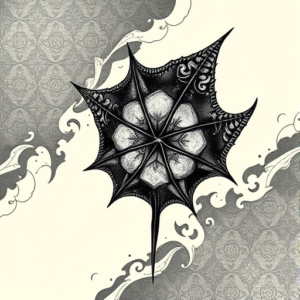 Gothic Stingray Tattoo