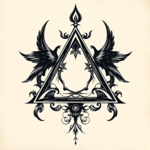 Gothic Triangle Tattoo