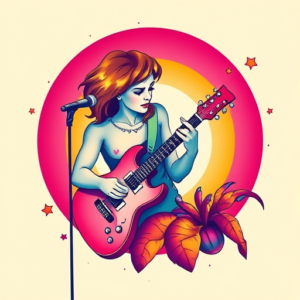 Gradient Color Band Tattoo