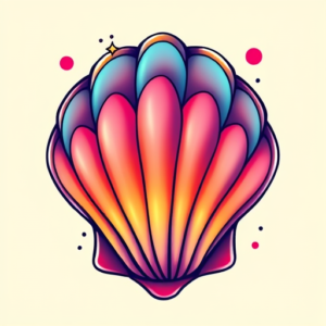 Gradient Color Shellback Tattoo