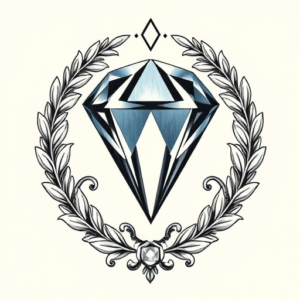 Greek Diamond Tattoo