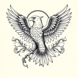 Greek Eagle Tattoo