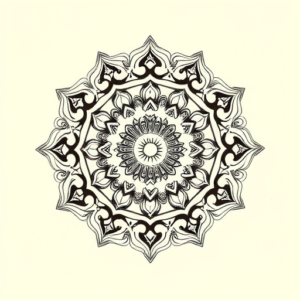 Greek Mandala Tattoo