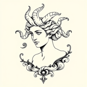 Greek Medusa Tattoo