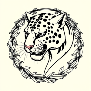 Greek Panther Tattoo