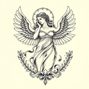 Greek Valkyrie Tattoo